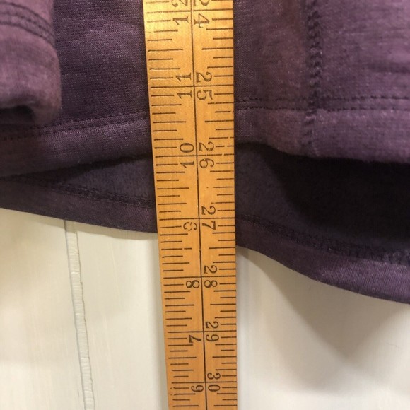 Women’s Cuddl Duds Zip Up Sweater Jacket Size XL Purple - Picture 8 of 11